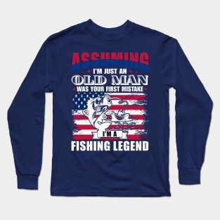 Fishing Legend Long Sleeve T-Shirt